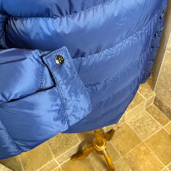 Billionaire Italian Couture blue bomber puffer coat size 50 - Picture 6 of 10